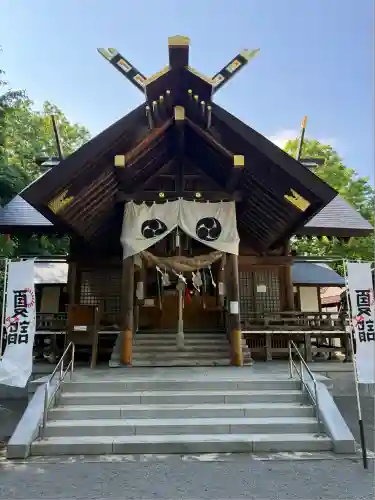 比布神社の本殿・本堂