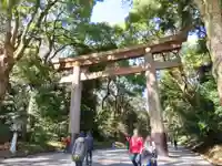 明治神宮の鳥居