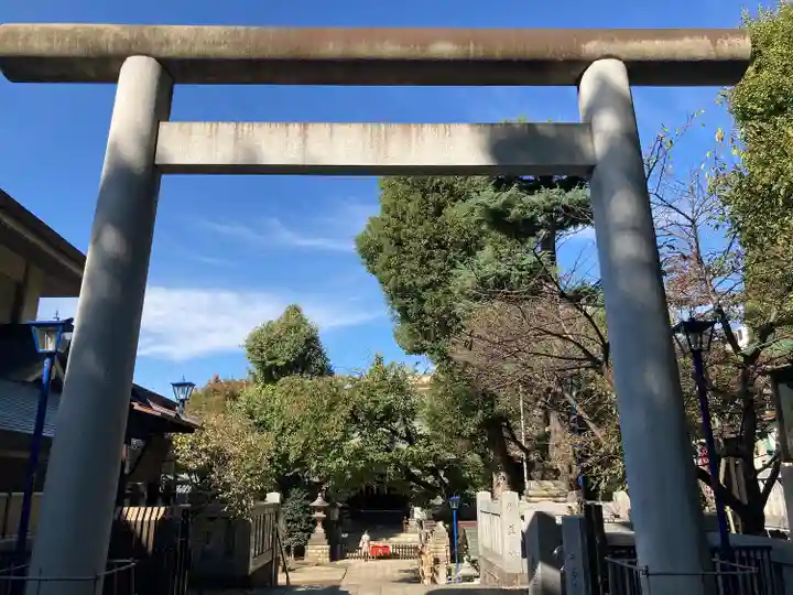 五條天神社の鳥居