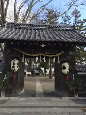 松本神社の山門・神門