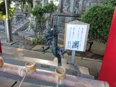 素鵞神社の手水舎