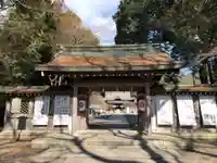 (長良)天神神社の山門・神門