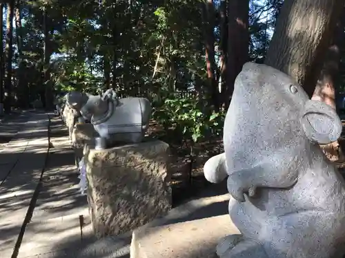 甲斐國一宮 浅間神社の狛犬