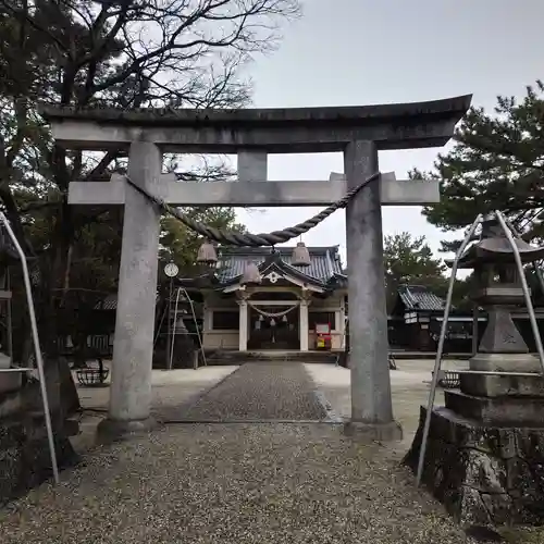 大濱熊野大神社の鳥居