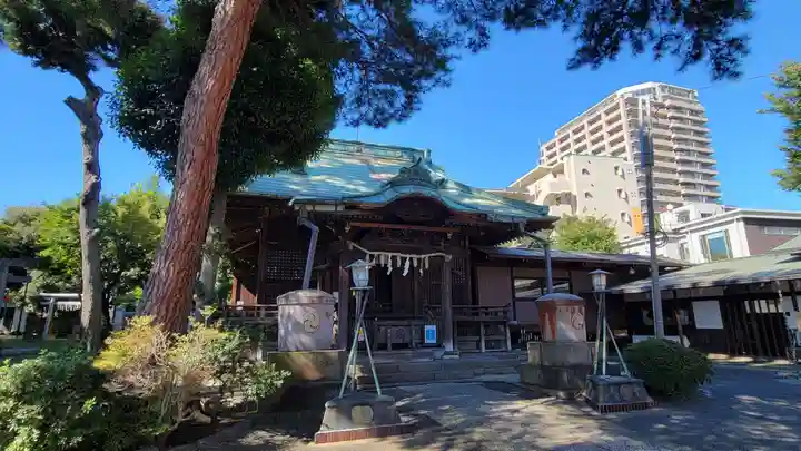駒留八幡神社の本殿・本堂