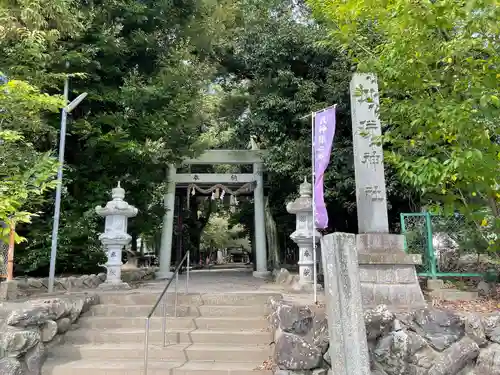 川併神社の鳥居