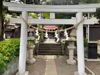 弦巻神社の鳥居