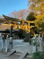 佐野赤城神社の鳥居