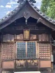 由乃伎神社の本殿
