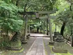 渋谷氷川神社の鳥居