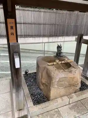 虎ノ門金刀比羅宮の手水舎