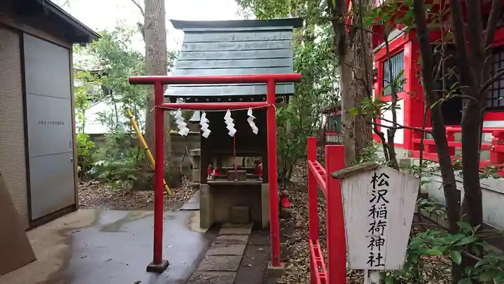 赤堤六所神社の末社・摂社
