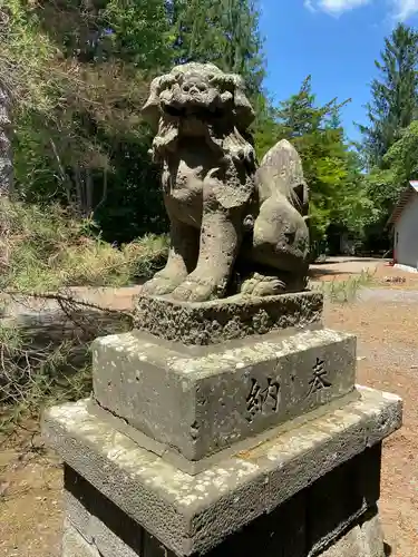 足寄神社の狛犬