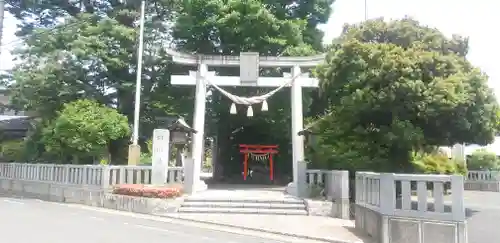 前川神社の鳥居