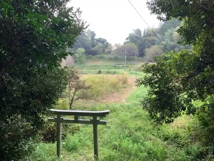 第六天神社の鳥居