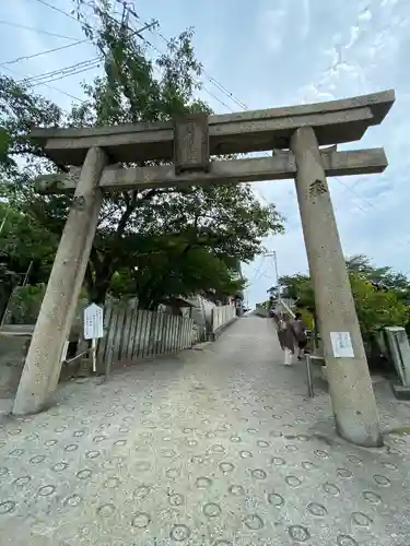 生石神社の鳥居