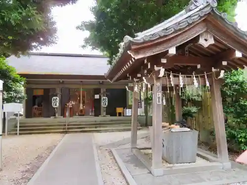 蛇窪神社の手水舎