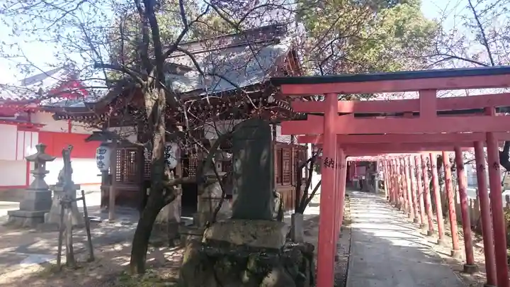 粟津天満神社の鳥居