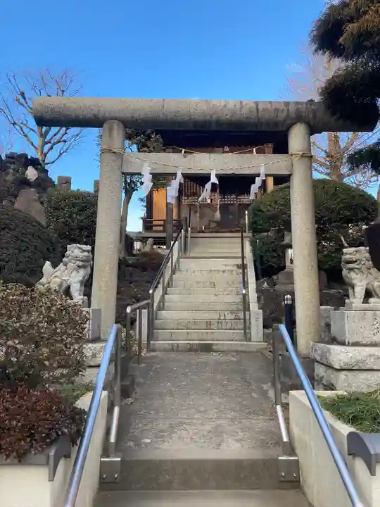 浅間神社の鳥居