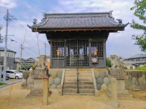 白山社（井堀）の本殿・本堂