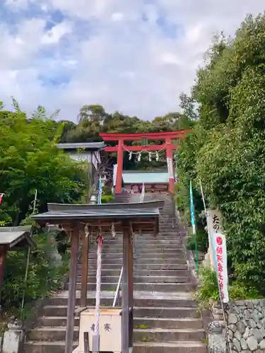 粉河産土神社（たのもしの宮）の鳥居