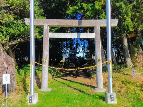 恩田社の鳥居