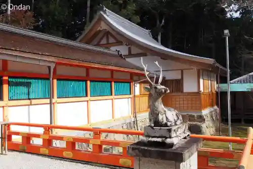 大原野神社の像