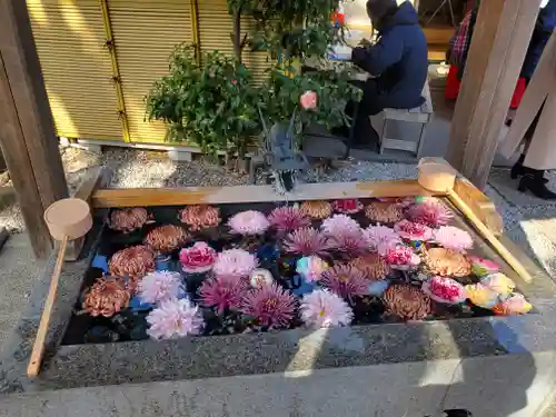 蛇窪神社の手水