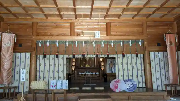 東川神社の本殿