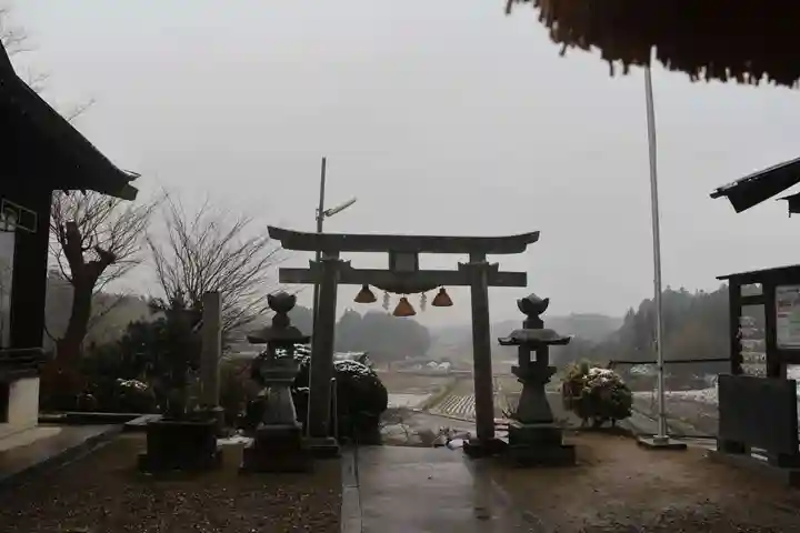 長屋神社の鳥居