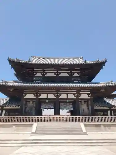 法隆寺の山門・神門