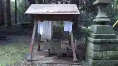 柏田神社の手水