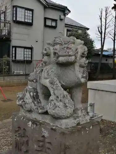 三輪神社の狛犬