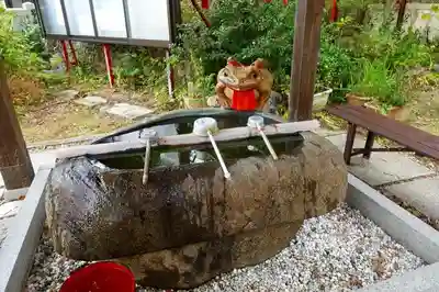 末廣神社の手水舎