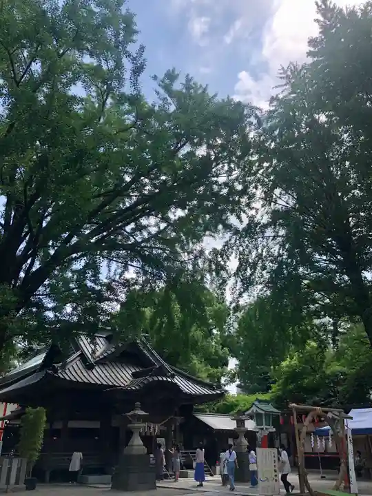 田無神社の本殿・本堂