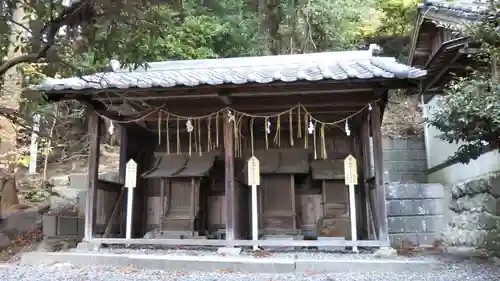 猪之谷神社の末社・摂社