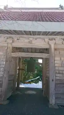 多禰寺の山門・神門