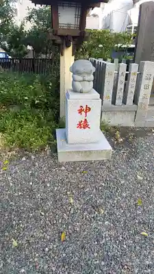 猿江神社の狛犬