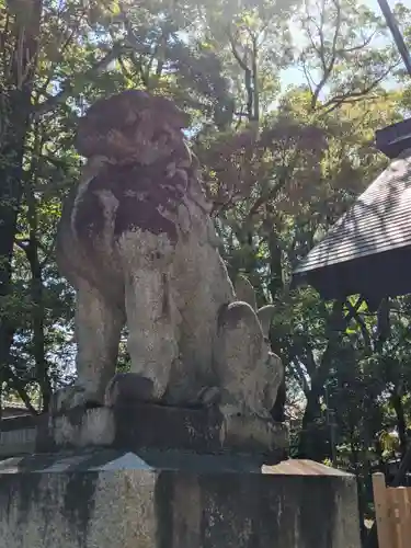 若宮神明社の狛犬