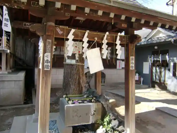 宇迦八幡宮の手水舎