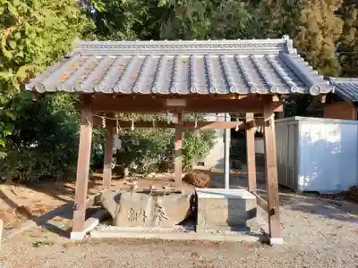 小宮神社の手水舎