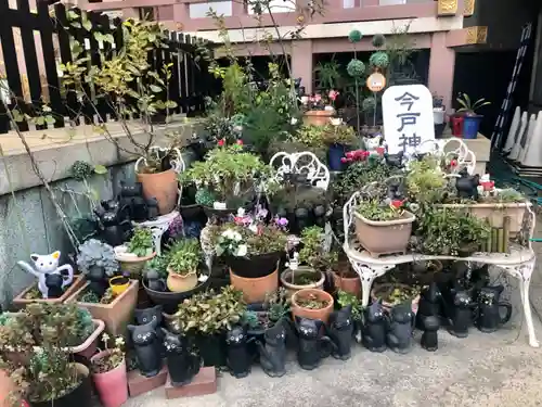 今戸神社の庭園