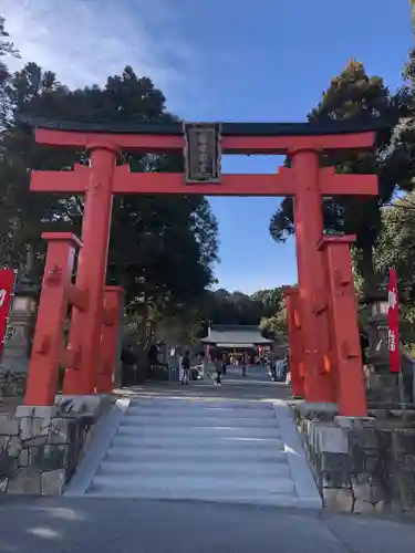 龍田大社の鳥居