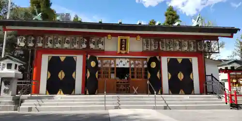 池袋氷川神社の本殿・本堂