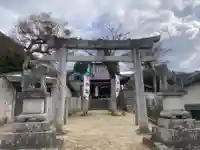 荒魂神社の鳥居
