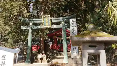 日光二荒山神社中宮祠の鳥居