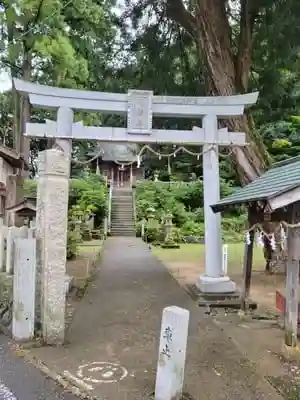 関神社の鳥居