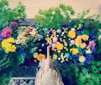 滑川神社 - 仕事と子どもの守り神の手水舎