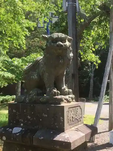 厚岸神社の狛犬