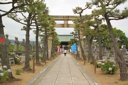 赤穂大石神社の鳥居